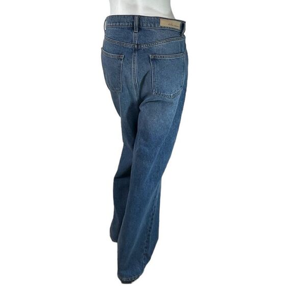 Anthropologie Betro Simone High Rise Wide Leg Button Fly Jeans Size 32 - Picture 8 of 14